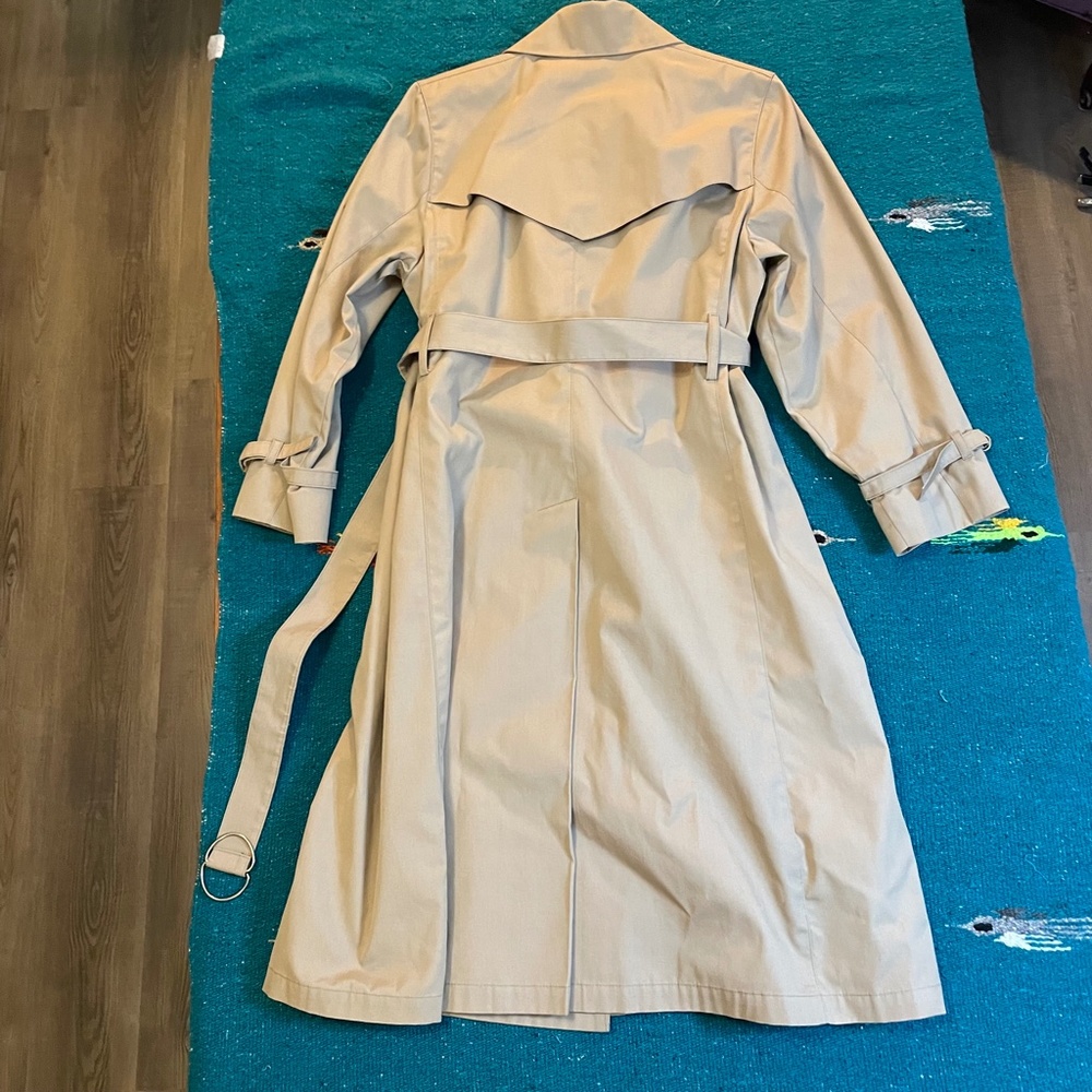 London Fog Vintage Tan Trench Coat Size 12 P - Picture 2 of 9